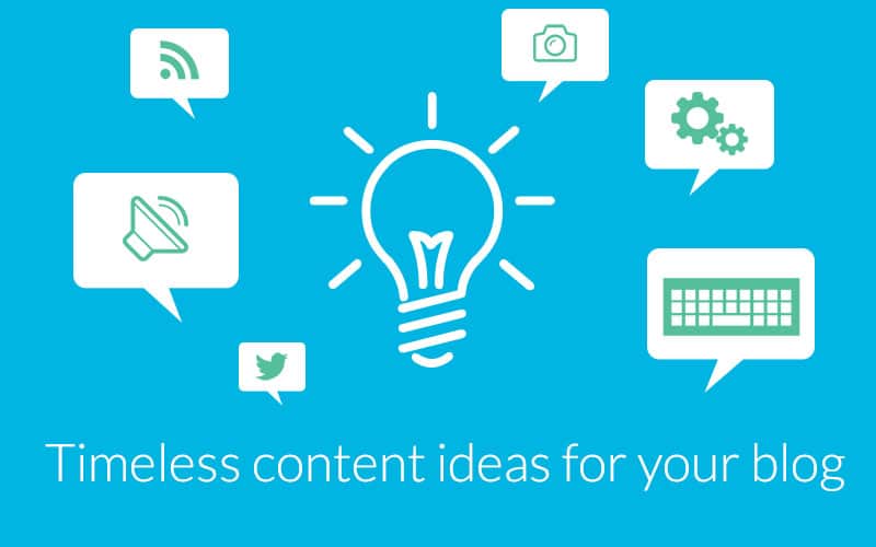 timeless content ideas