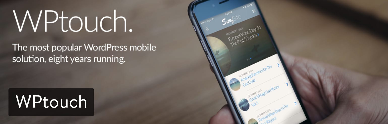WPtouch WordPress-plugin