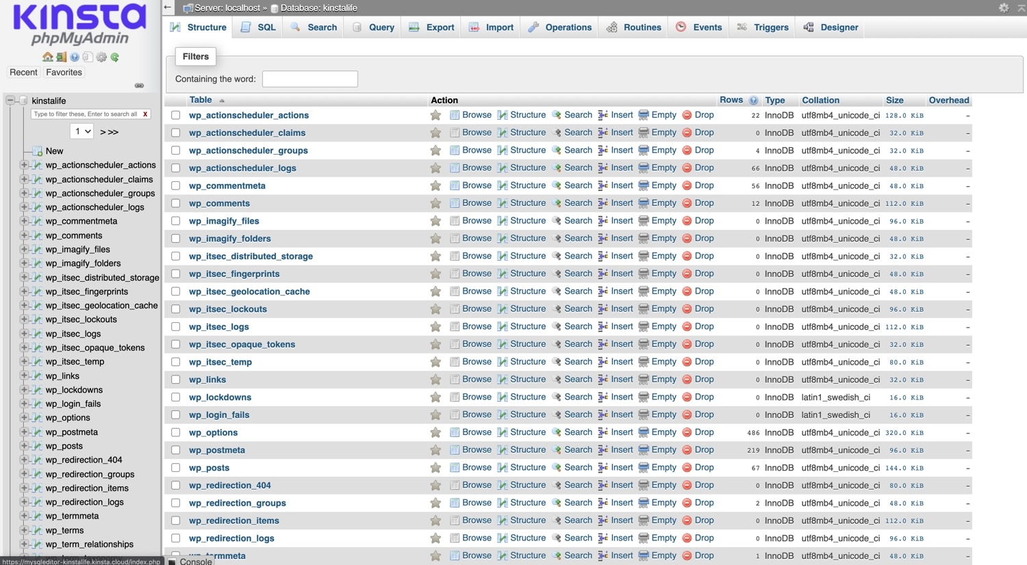 mysql with php example