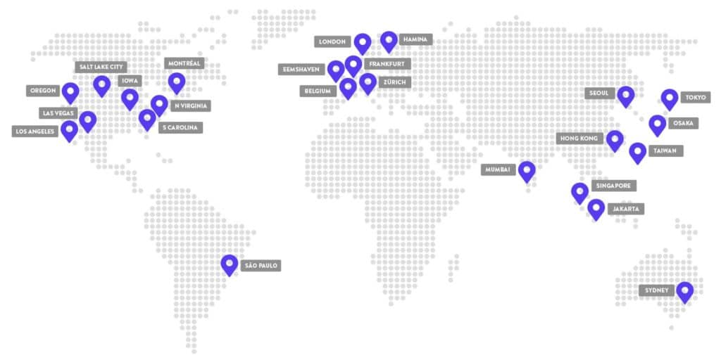 Google Cloud Data Center Locations - Kinsta