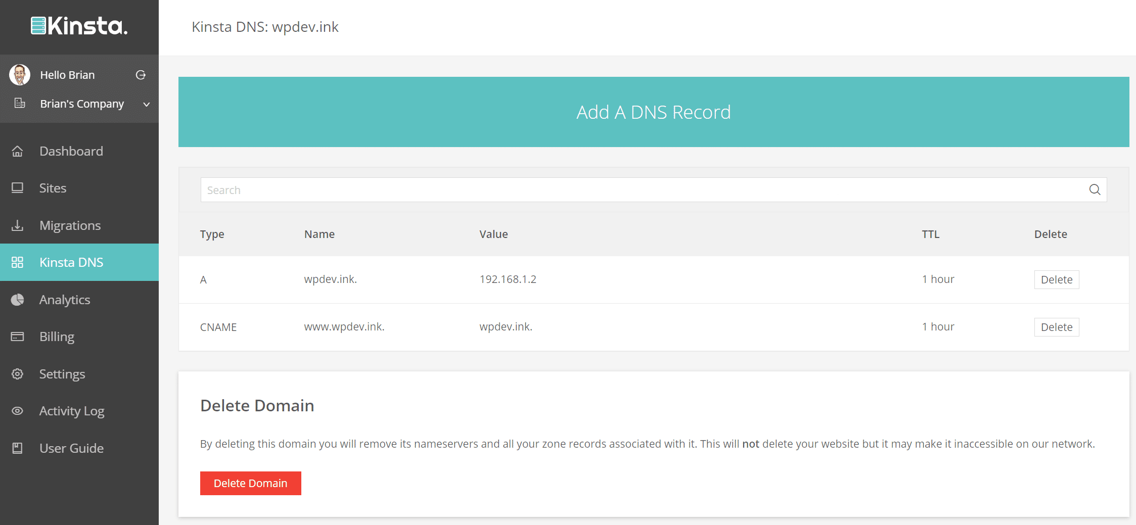 dns records