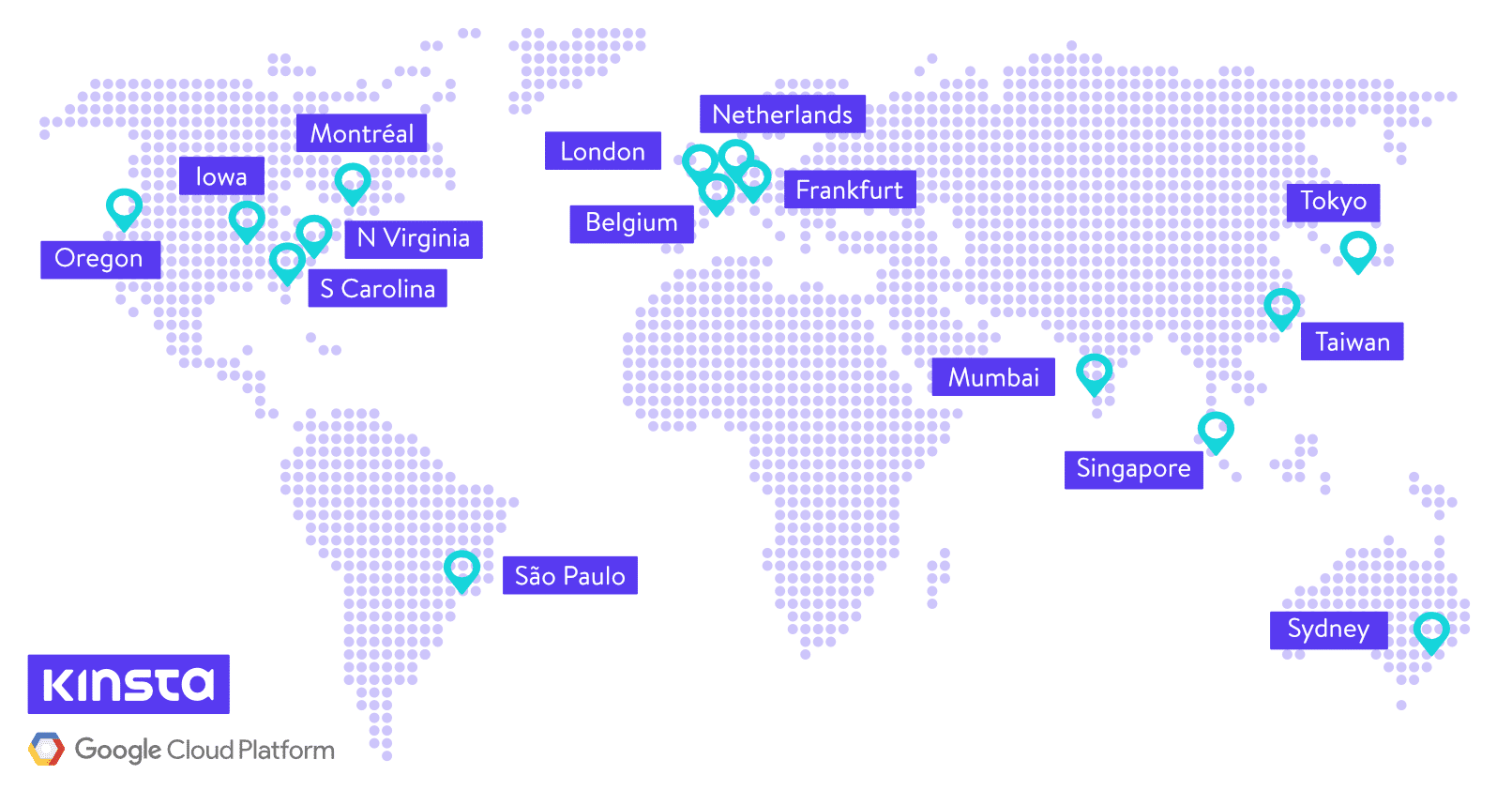 google cloud data center locations