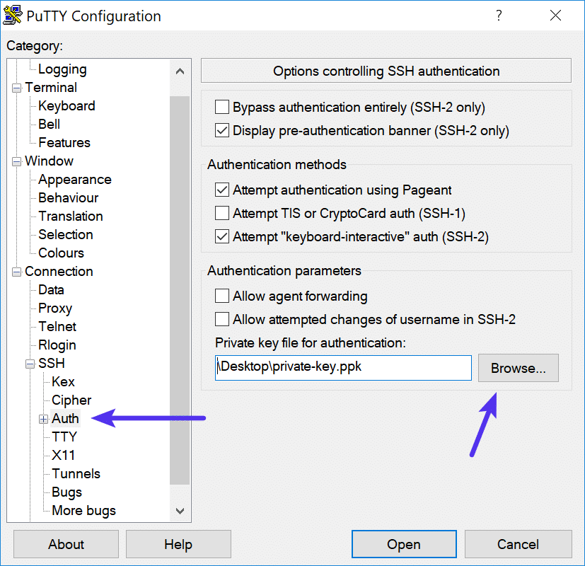 windows terminal ssh key