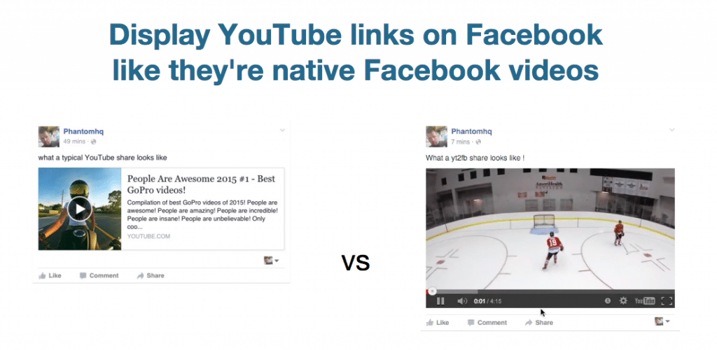 yourube videos on facebook