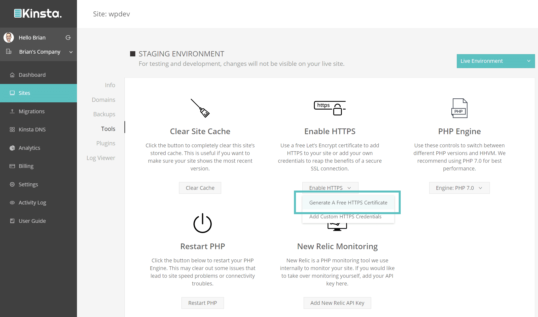 generate free https certificate