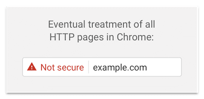 non https warning chrome