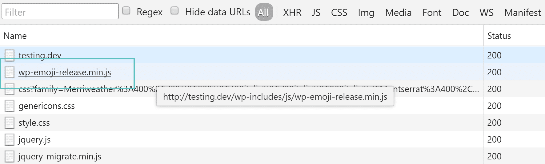 wp-emoji-release.min.jsファイル