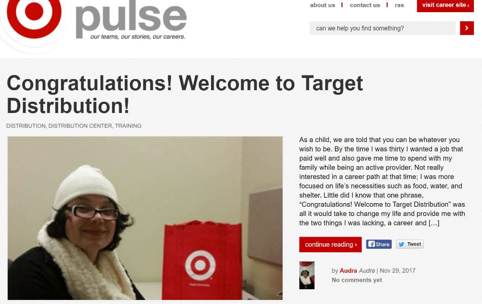 target-blog 130+ WordPress Site Examples of Big Brands