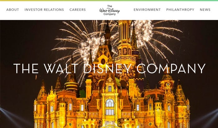 the walt disney company wordpress sites