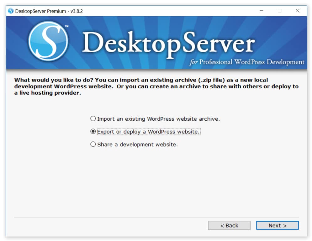 Export deploy of WordPress site export deploy wordpress site