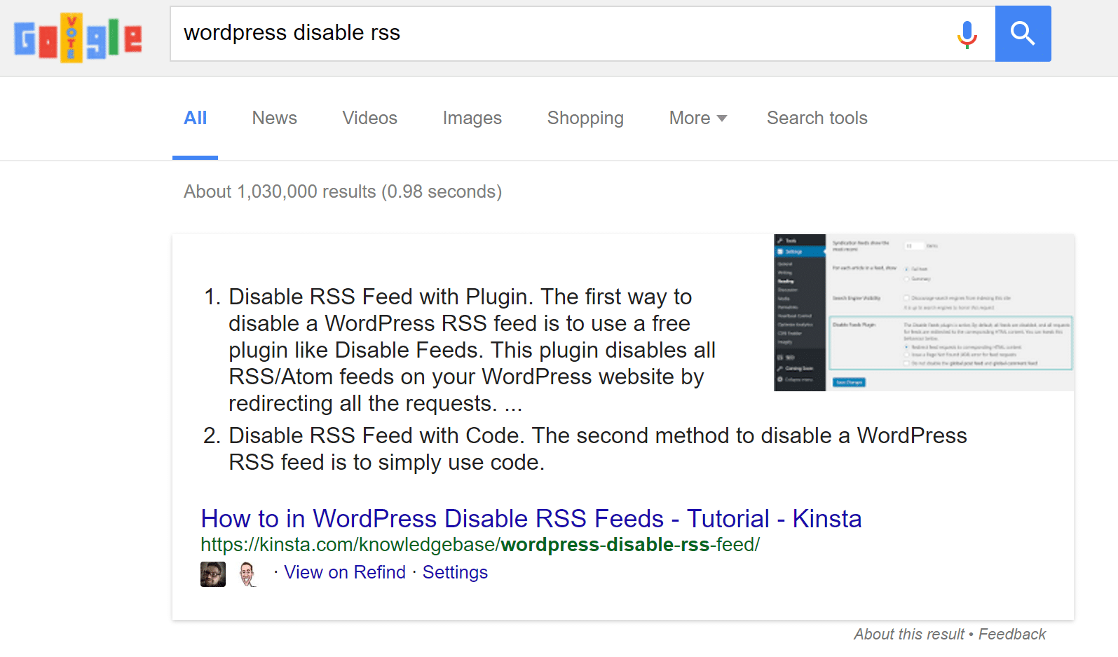 google knowledge graph