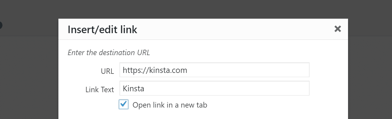 wordpress open link in new tab