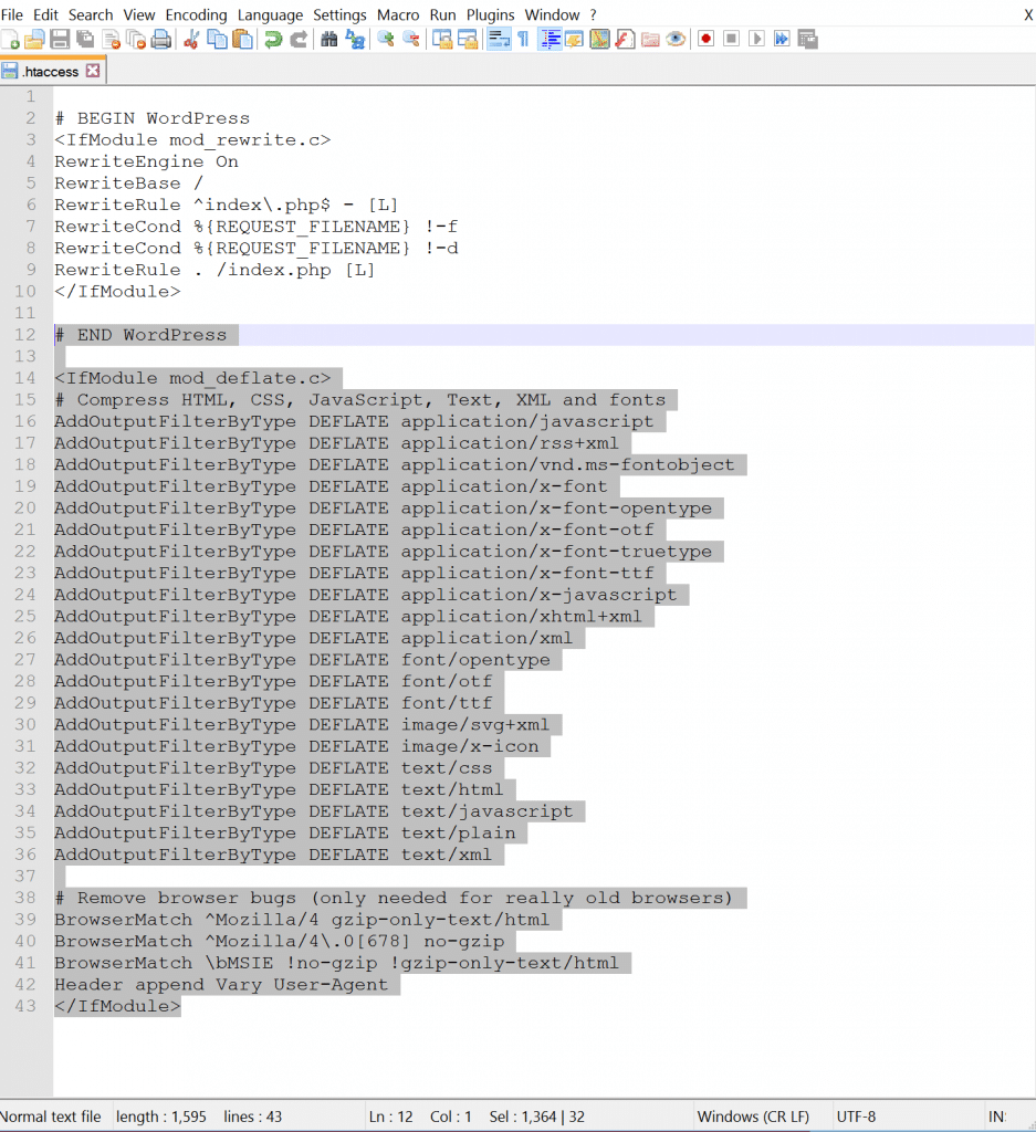 How to Enable GZIP Compression in WordPress