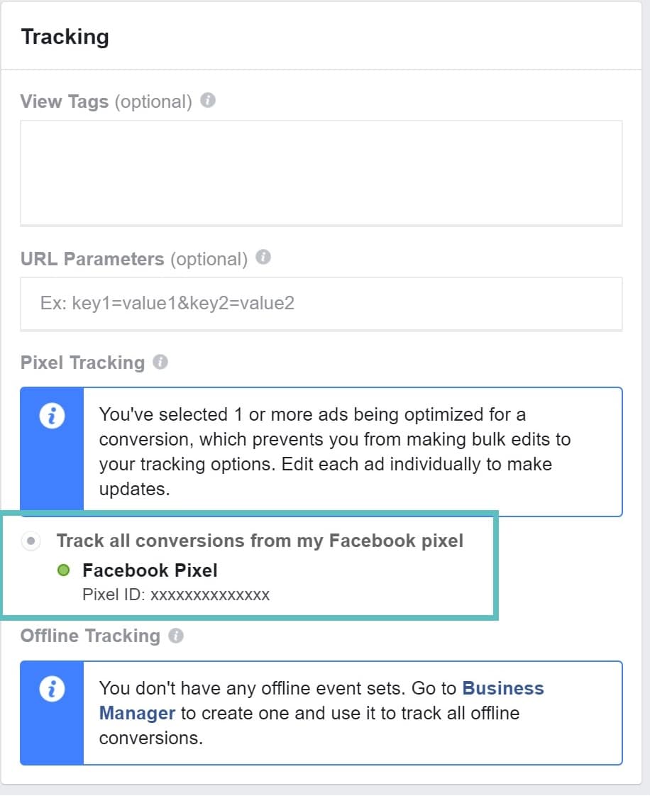 facebook ads pixel