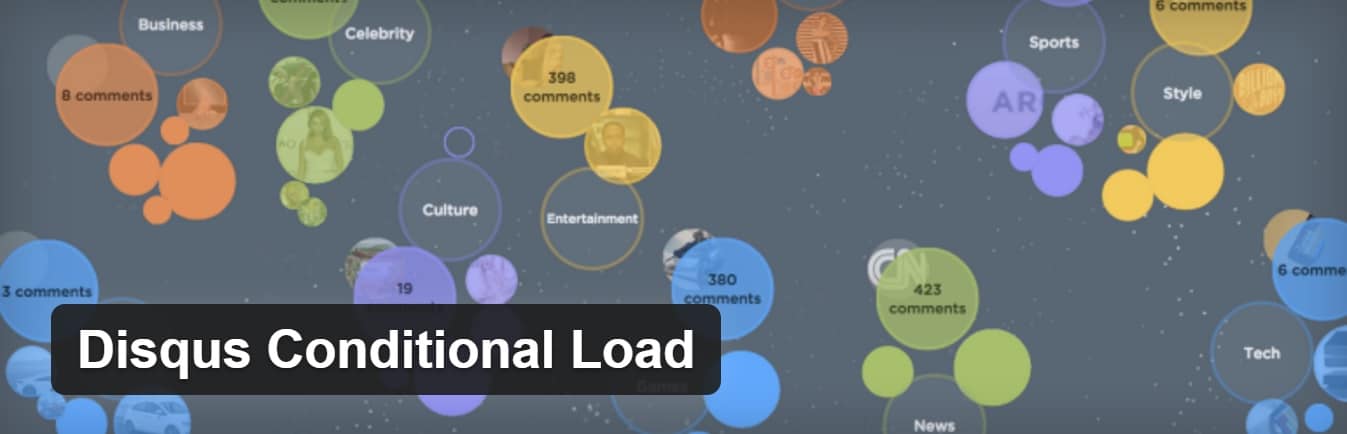 Disqus conditional load plugin
