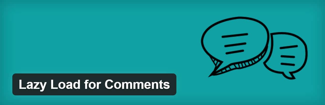 Lazy load comments plugin