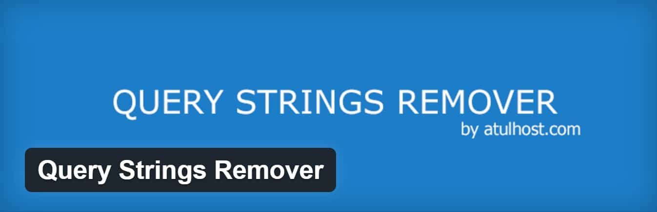 Plugin Query Strings Remover