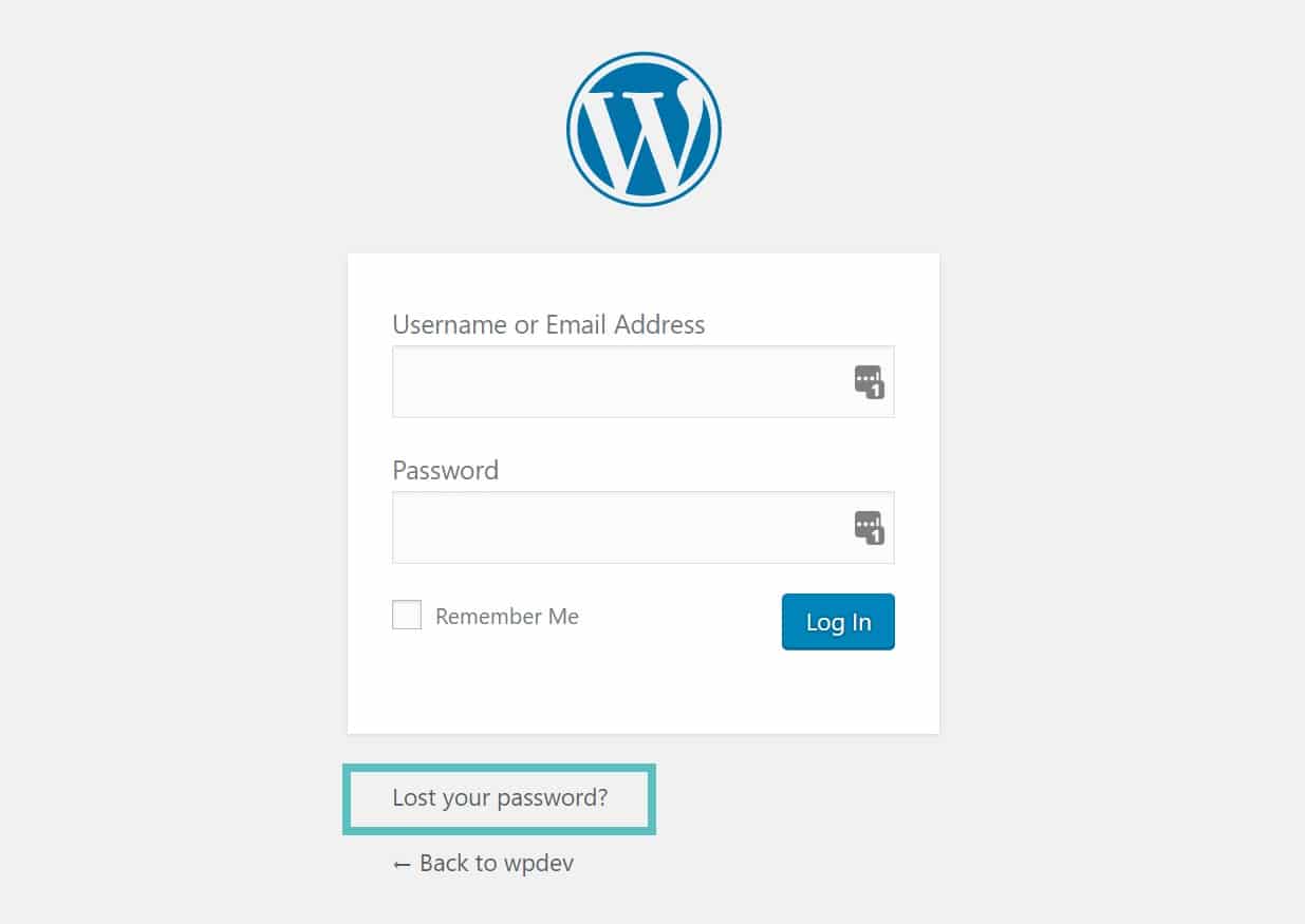 How To Quickly Reset Wordpress Admin Password