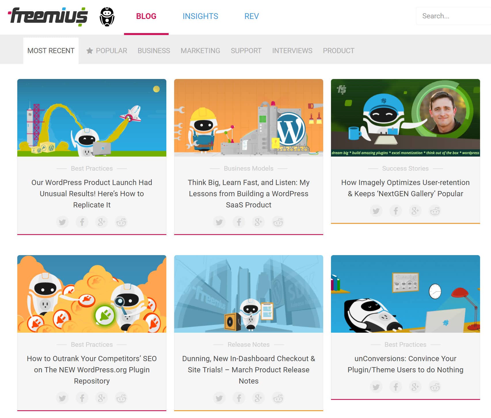 freemius blog