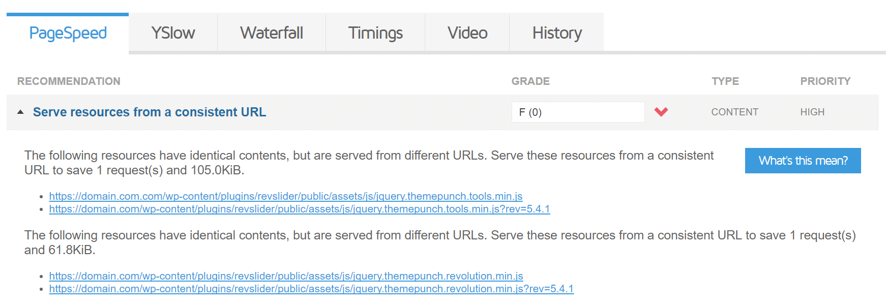 Betjäna resurser från en konsekvent URL