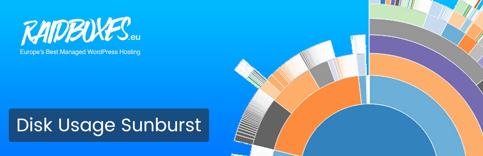 Disk Usage Sunburst WordPress plugin