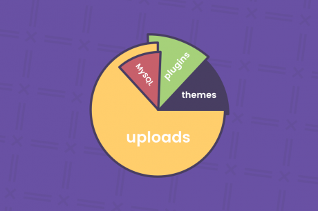 disk usage WordPress