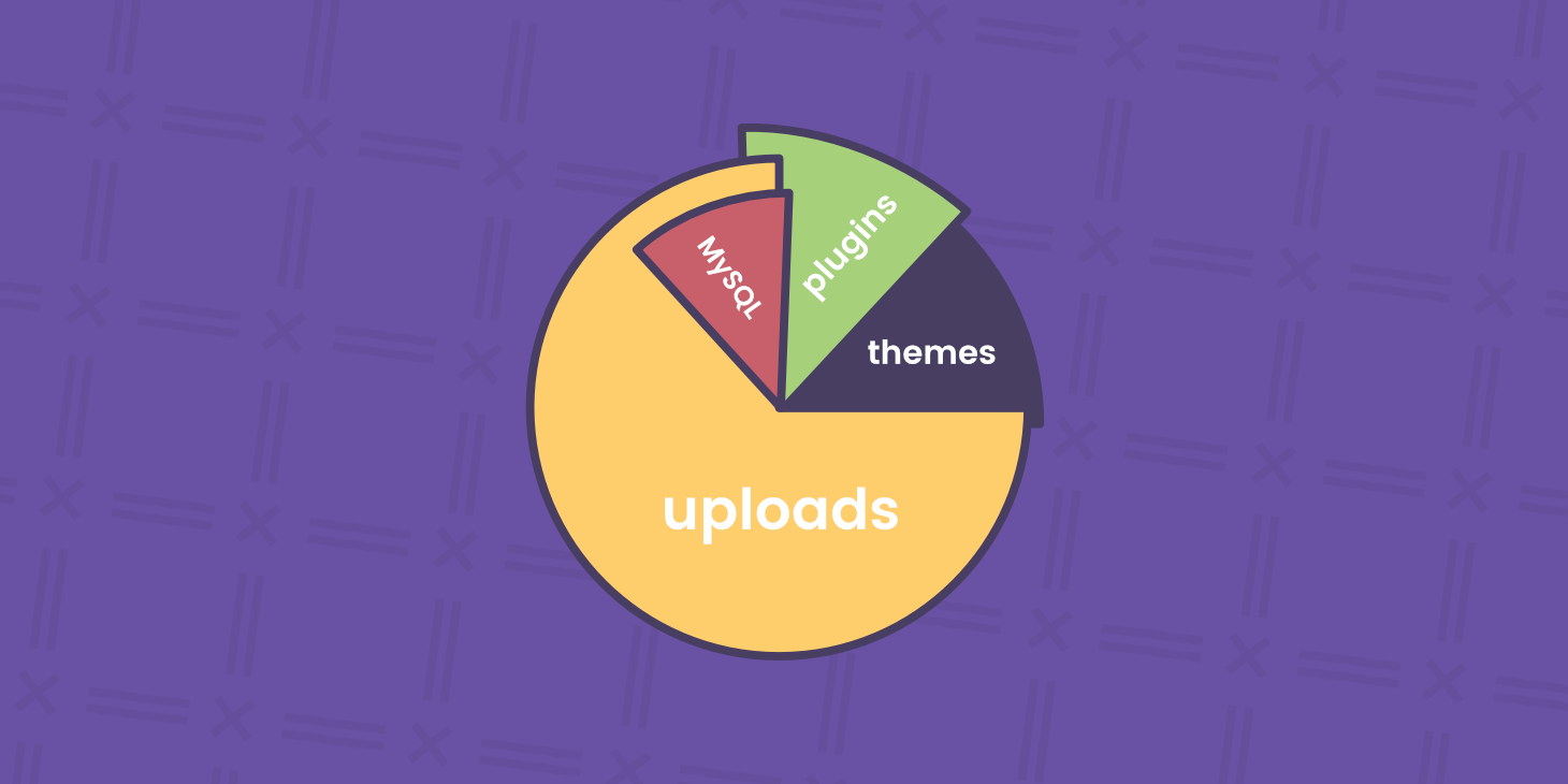 disk usage WordPress
