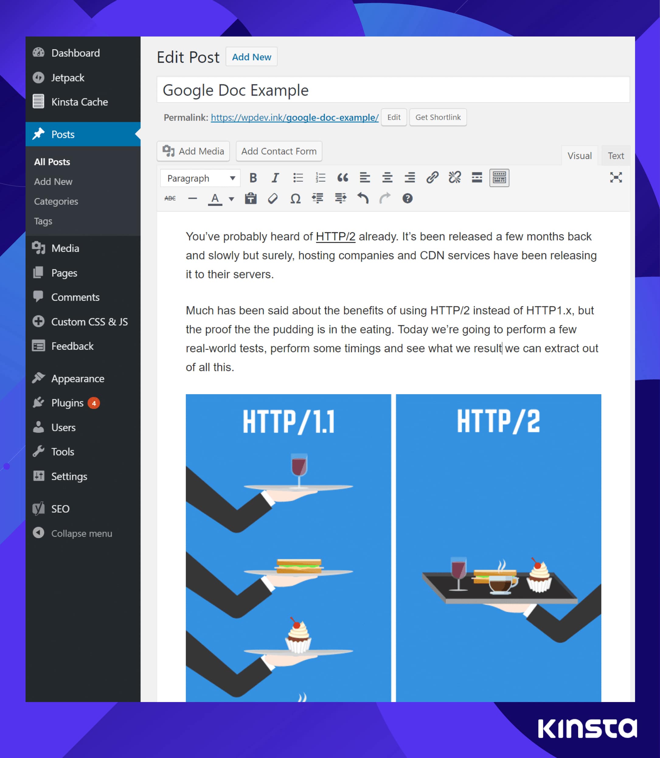 Google Docs Jetpack example