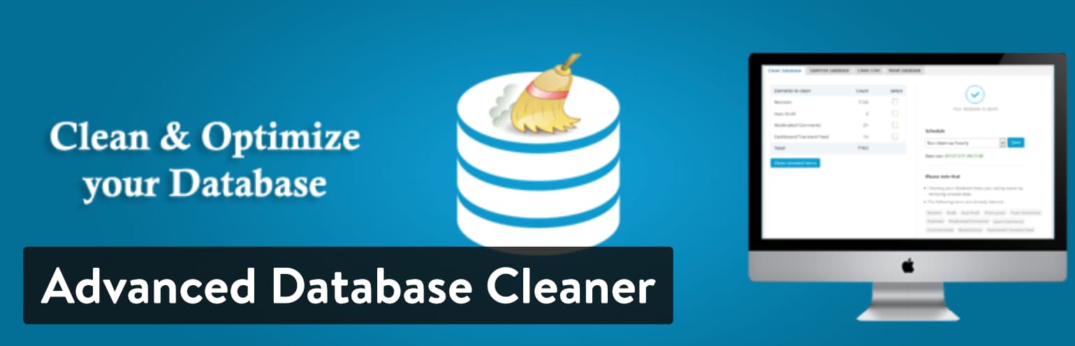 Aumenta la velocità di un sito WordPress con il plugin advanced database cleaner