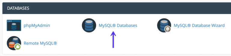 Tamaño de la base de datos en cPanel MySQL