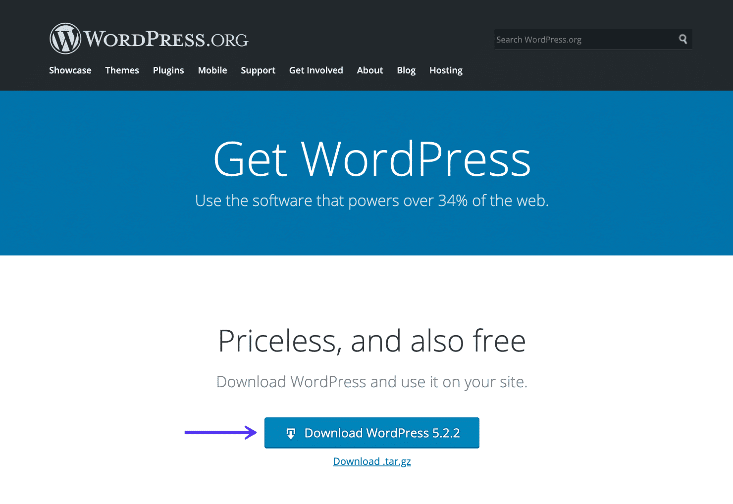 Descargar WordPress