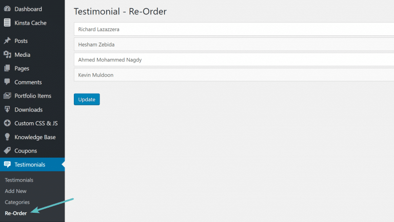 How to Reorder Posts in WordPress and WooCommerce
