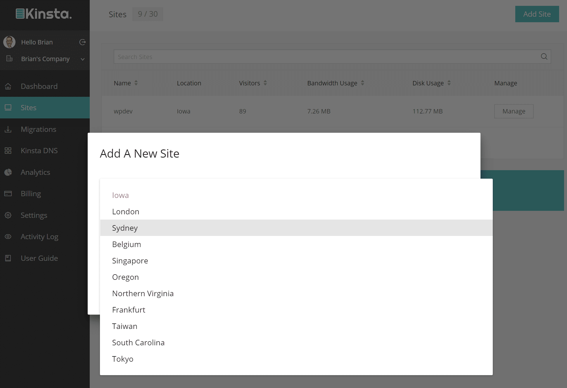 Google Cloud Platform server locations