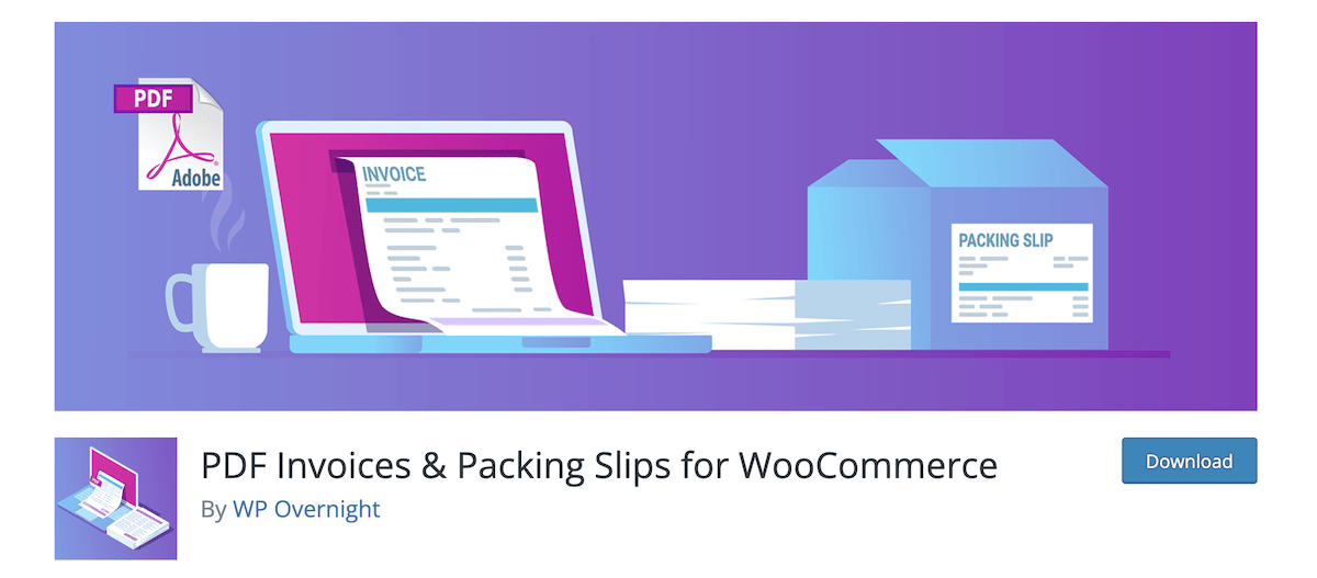 PDF Invoices & Packing Slips for WooCommerce plugin