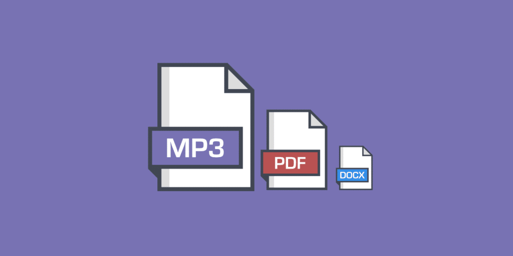 pdf mp3 hosting