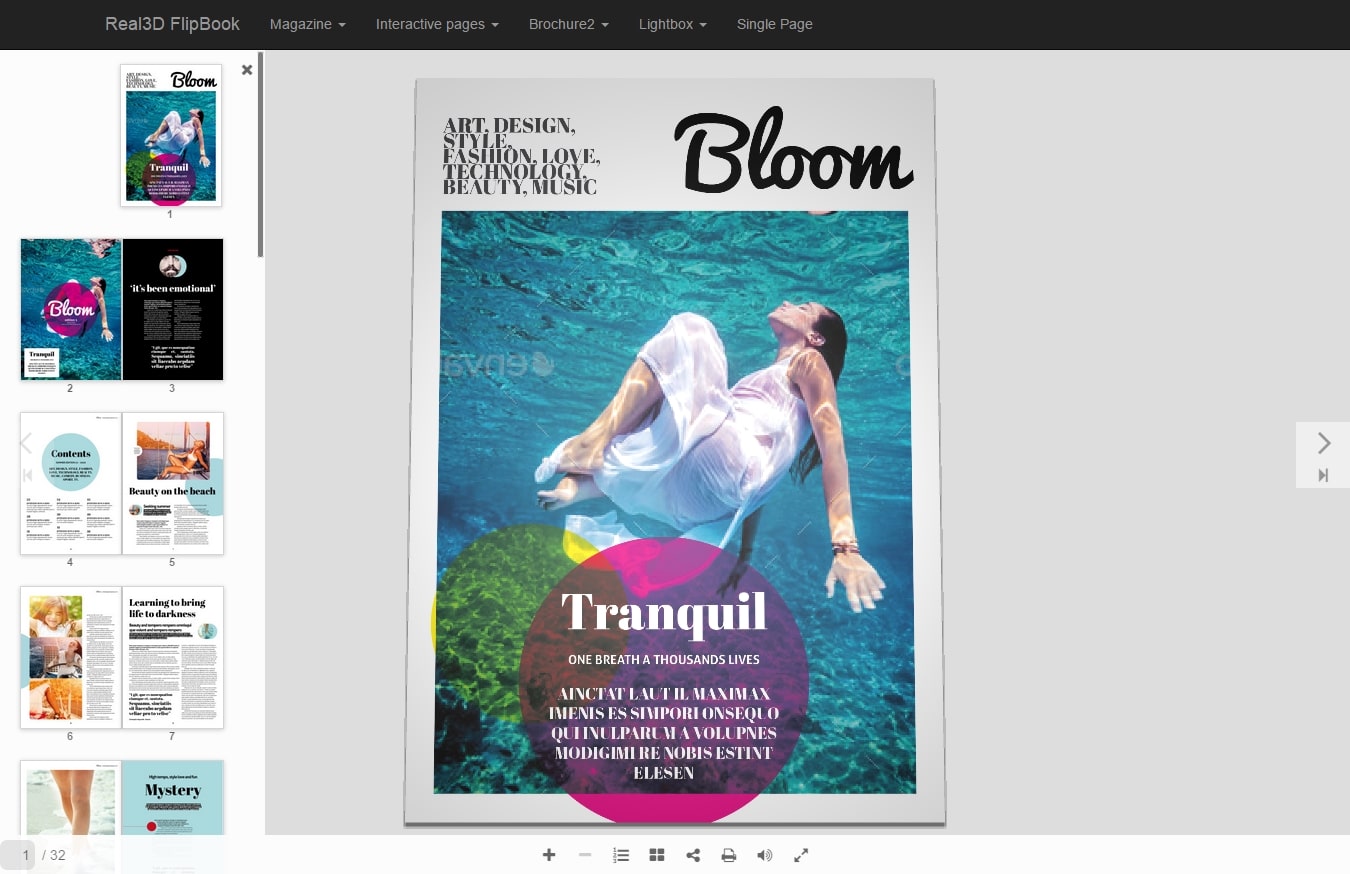 Wp pdf. Плагины real3d flipbook для WORDPRESS. Pdf viewer WORDPRESS plugin. Tranquil Bloom.