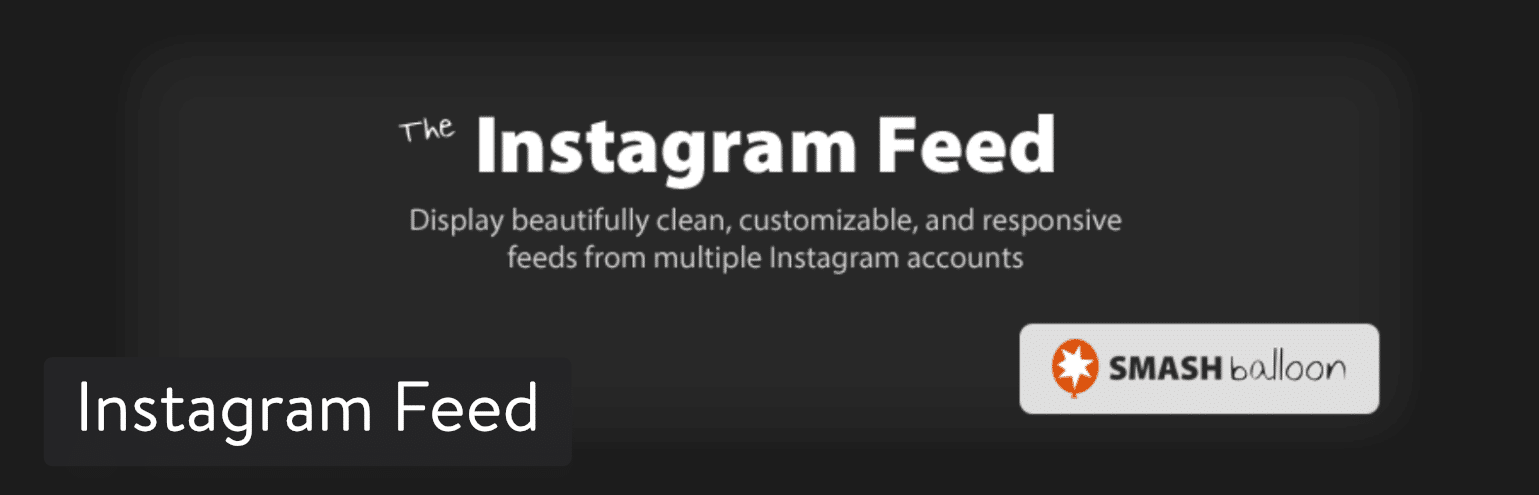 Instagram Feed WordPress Plugin