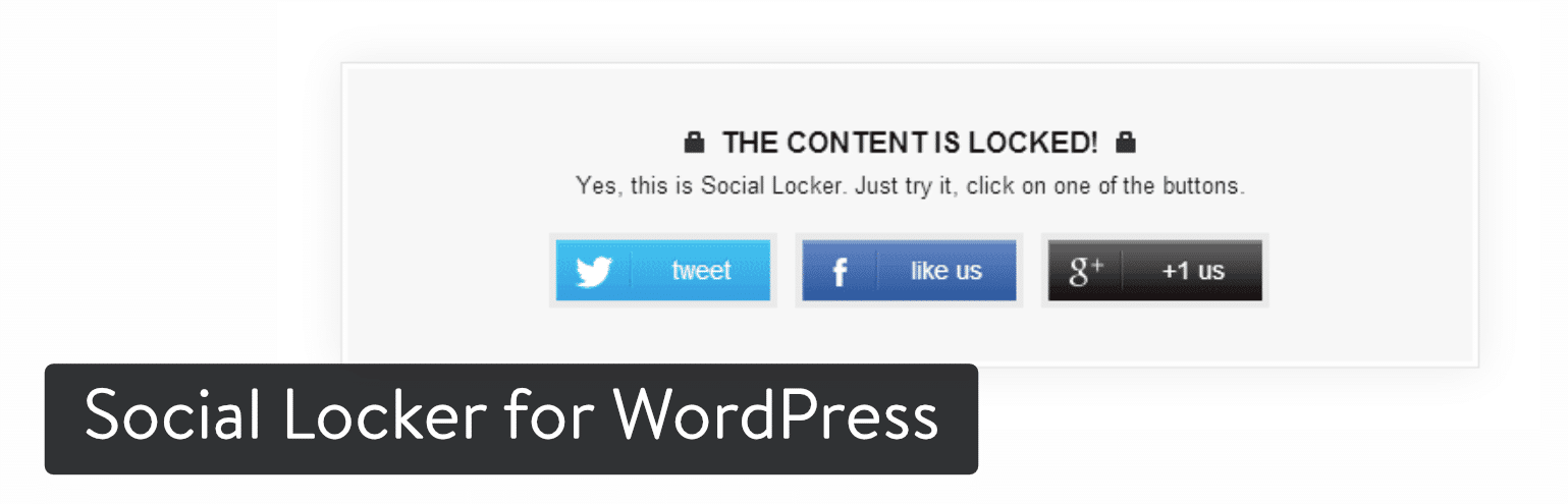 Bloqueio Social para WordPress plugin