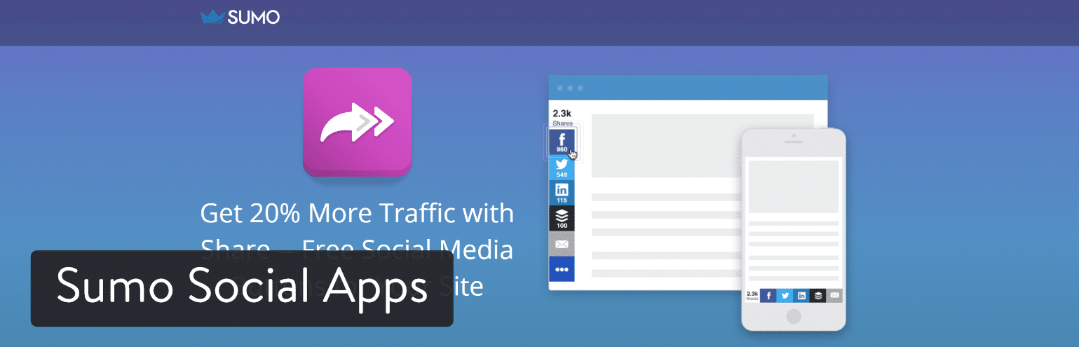 Plugin WordPress Sumo Social Apps