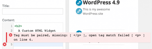 What's New in WordPress 4.9 - Code Editing, Widgets, and the Customizer