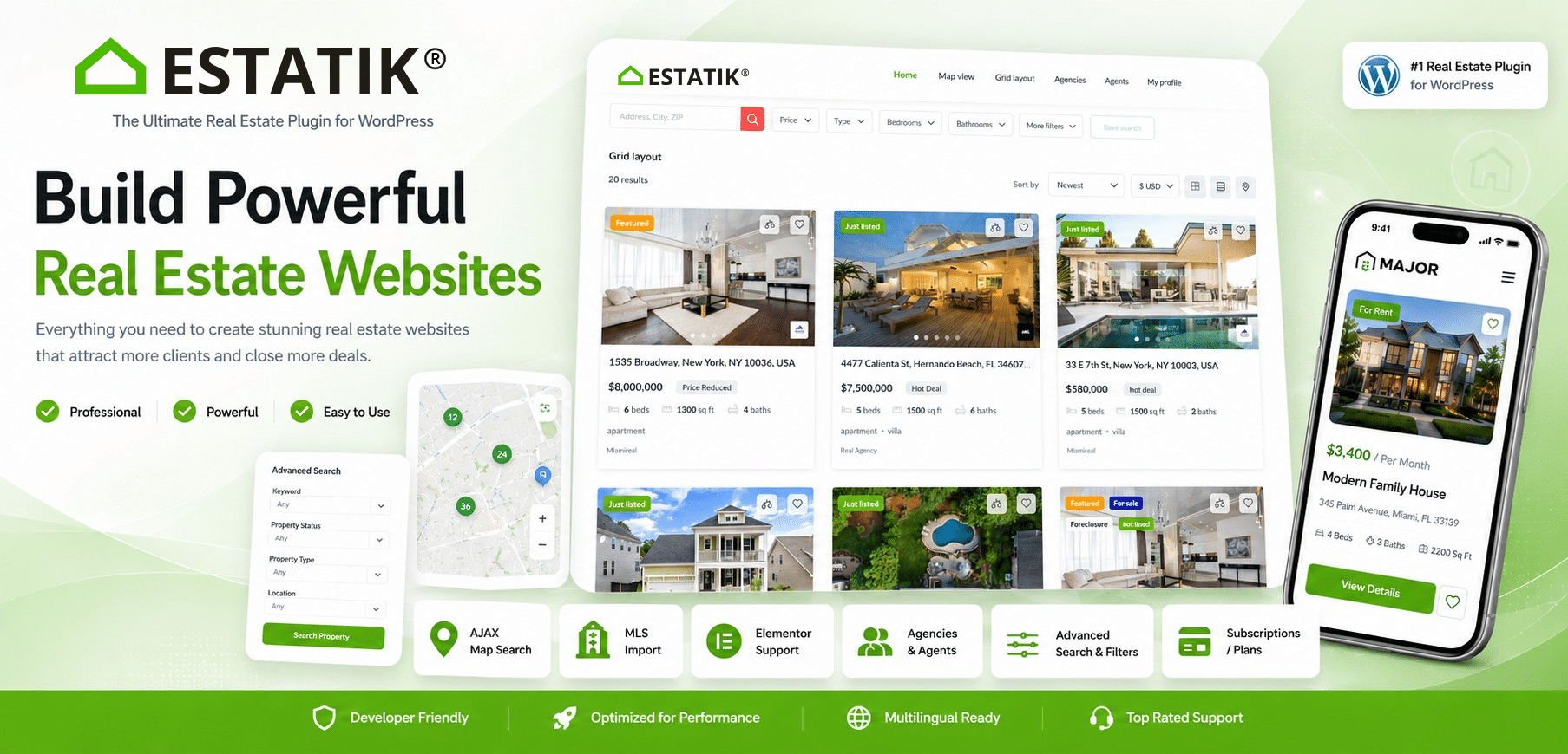 Estatik WordPress plugin