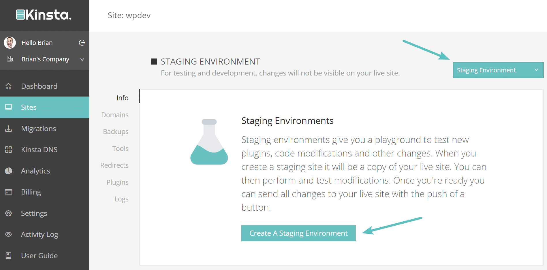 Test PHP 7.2 in staging environment