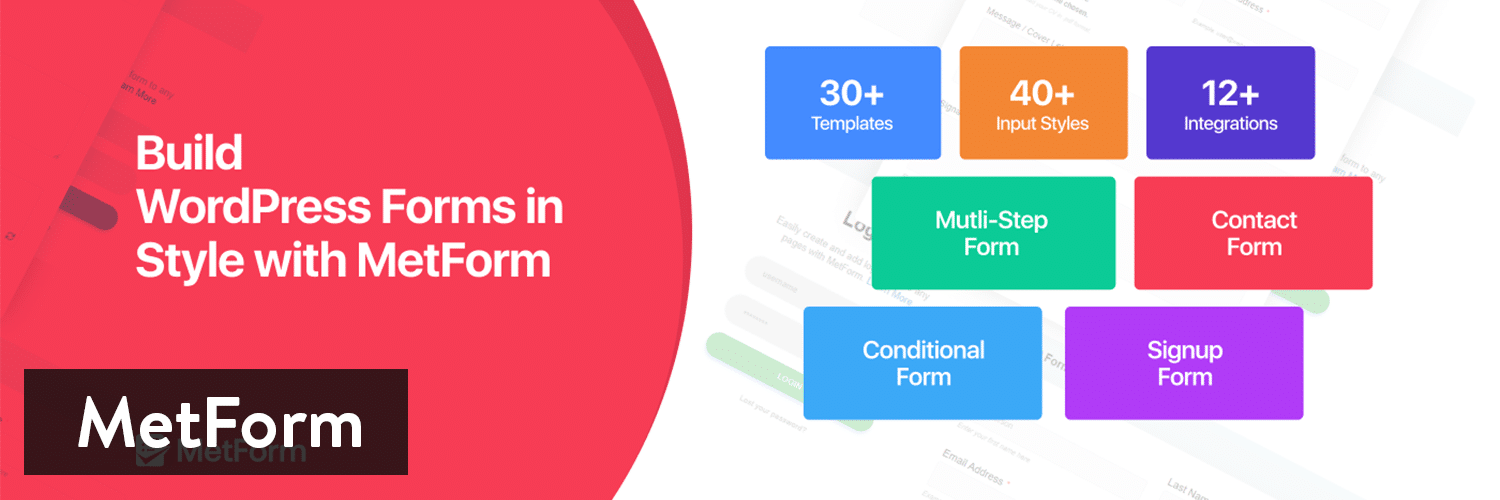 Best WordPress Form Builder: Contact Form by Elementor