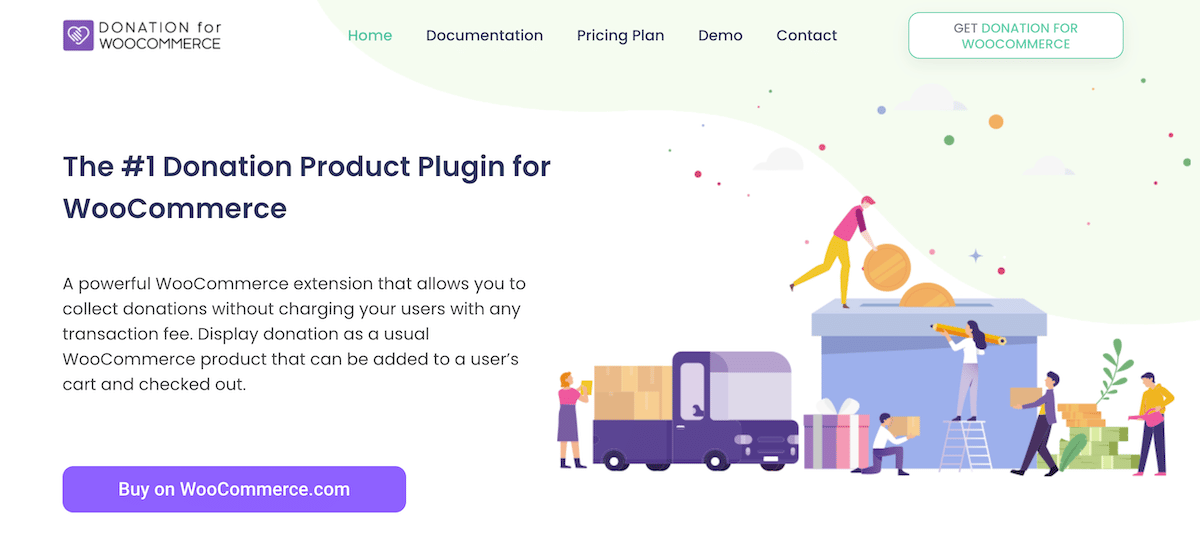 Donation for WooCommerce plugin