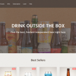 Honest Brew Website Screenshot