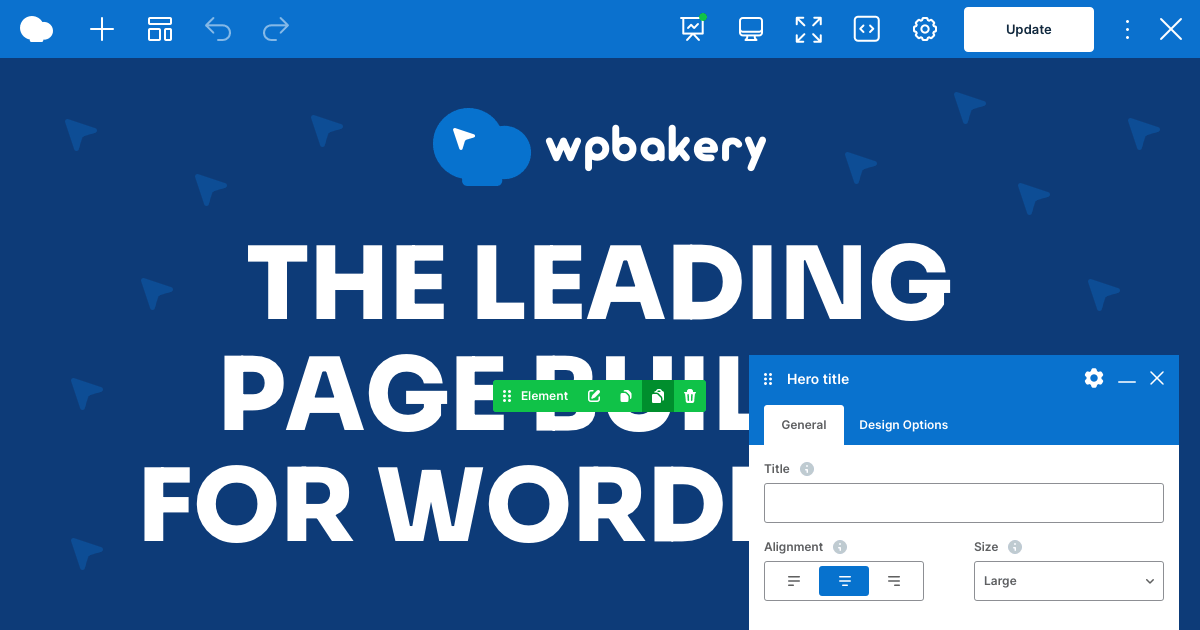 WPBakery page builder for WordPress