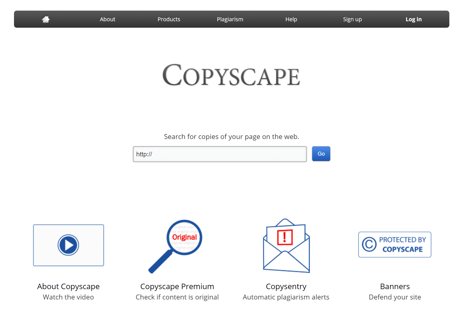 SEO-verktyget Copyscape