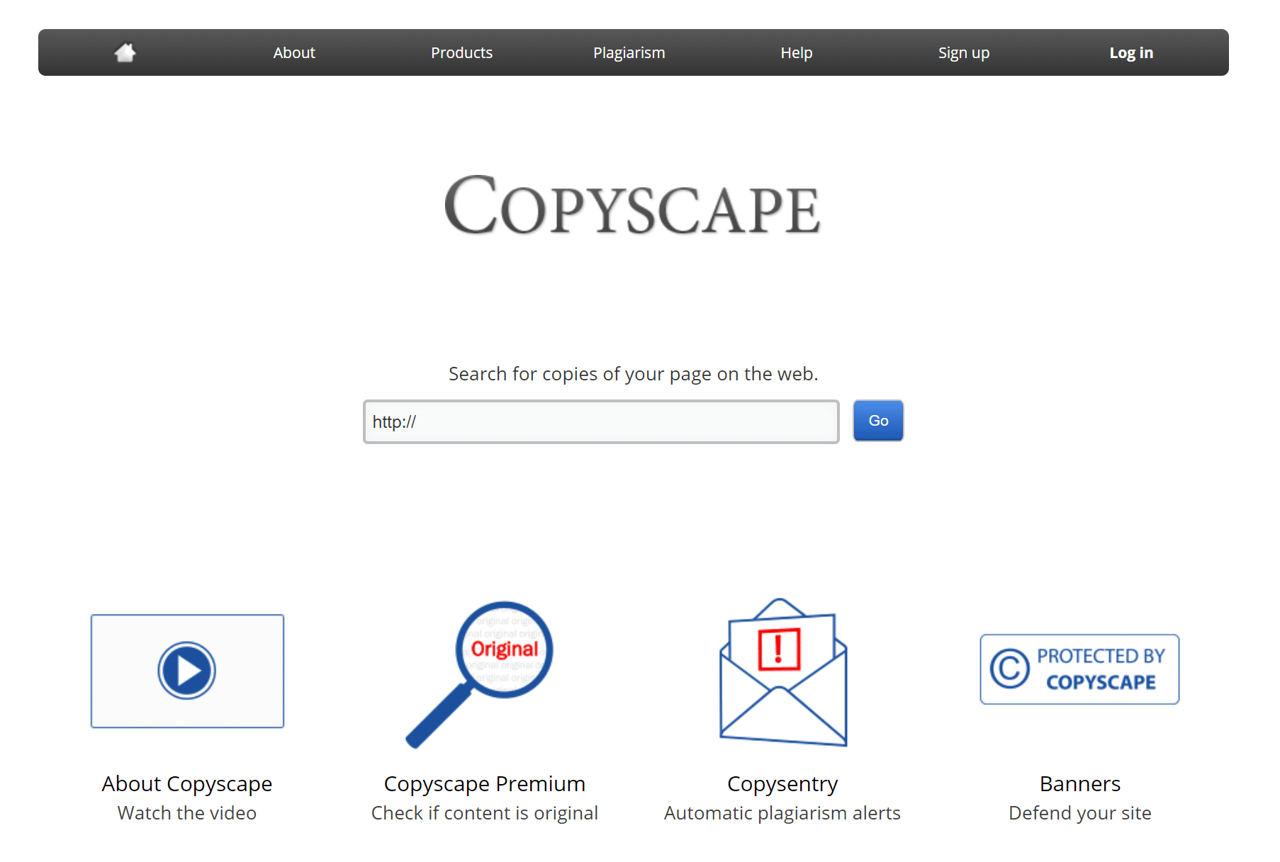 Herramienta SEO Copyscape