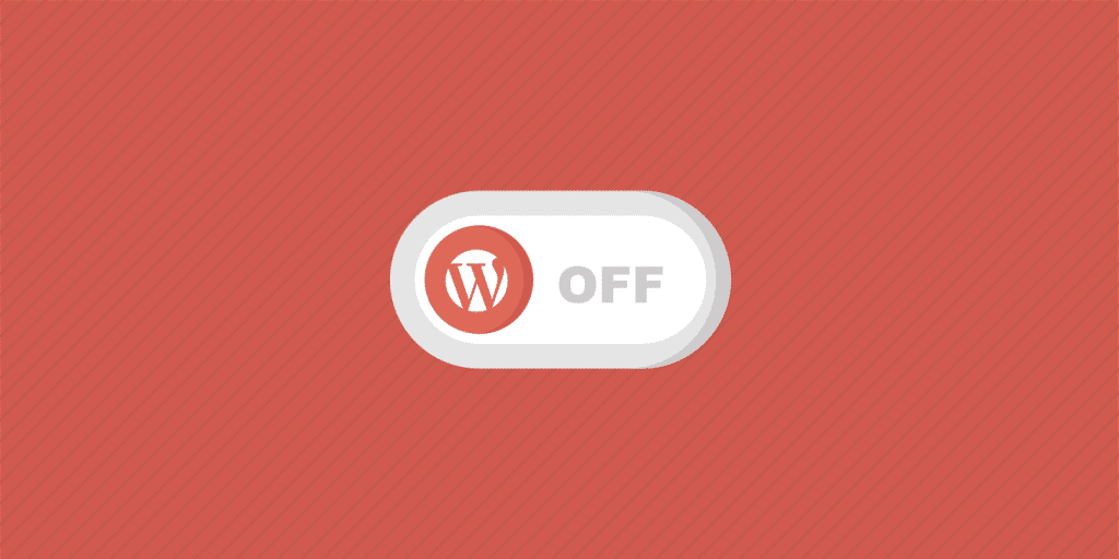 disable wordpress plugins