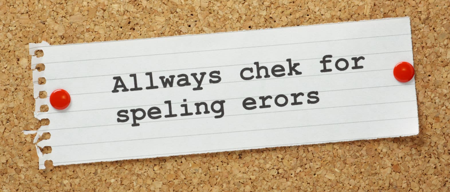 Grammar and spelling